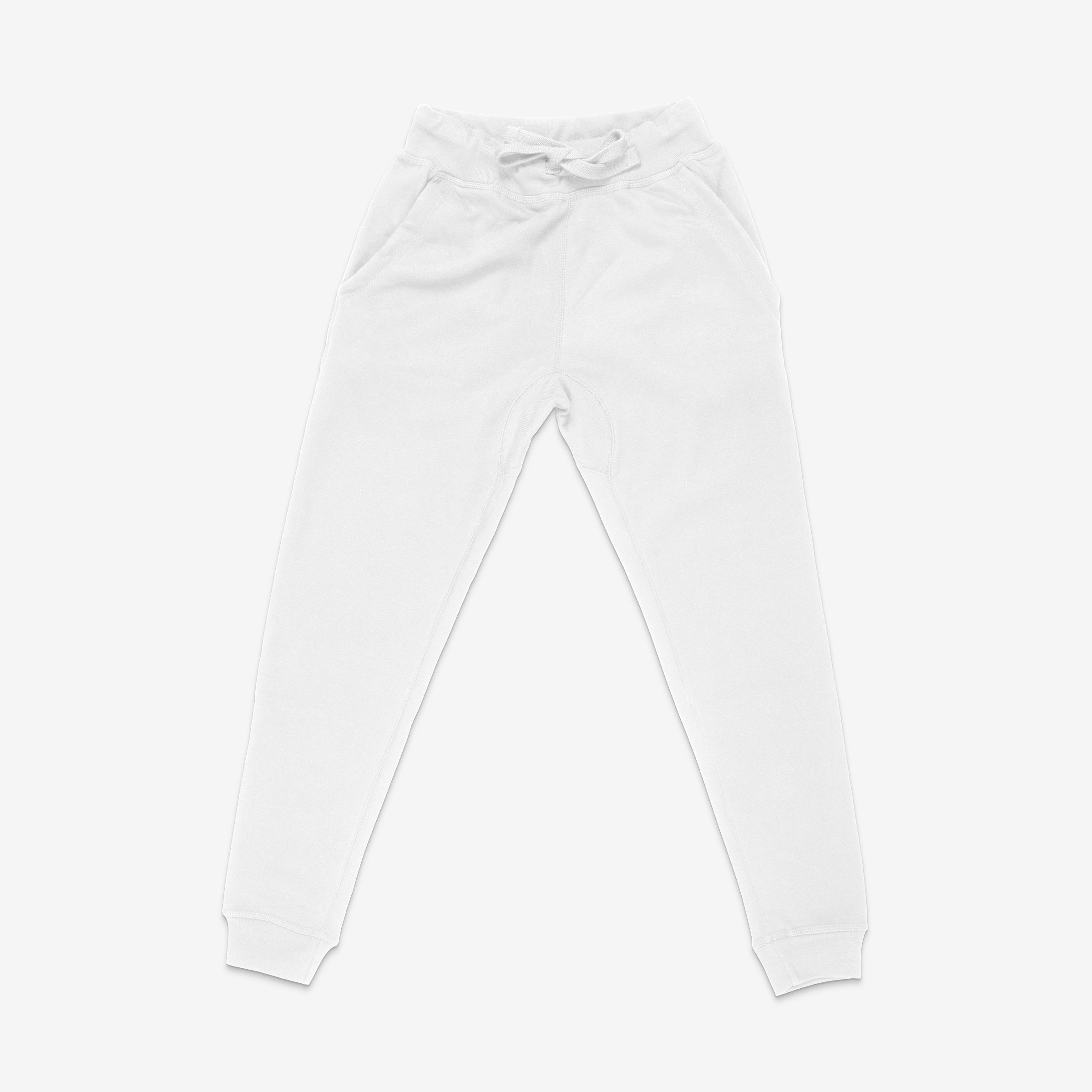 Womens White Jogger Pants (Copy)