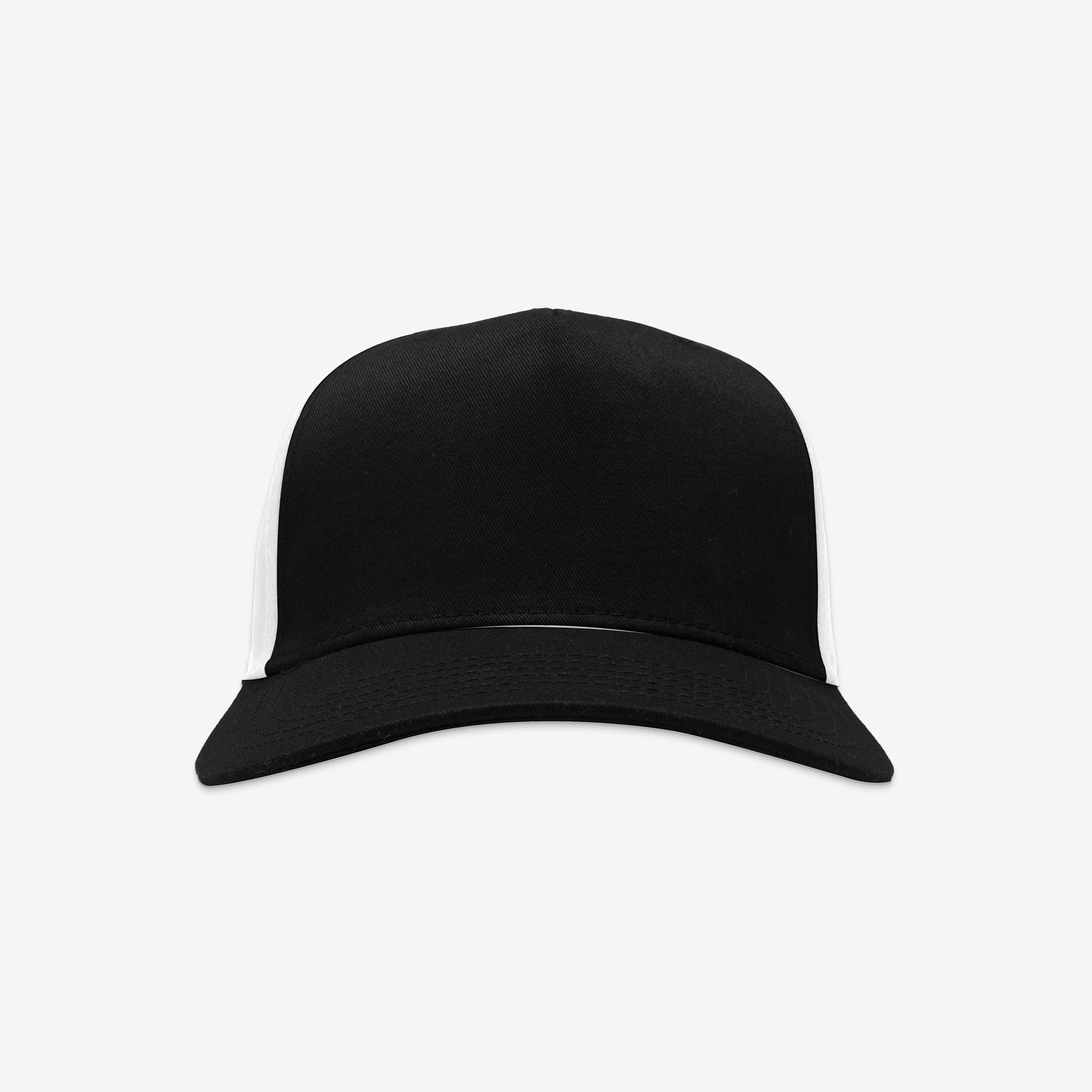 Men White Fitted Cap